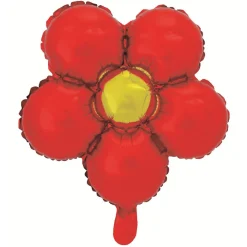 Clearance Gifi Ballon forme fleur, aluminium