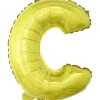 Hot Gifi Ballon forme lettre C, aluminium