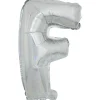Gifi Ballon forme lettre F, aluminium