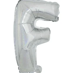 Gifi Ballon forme lettre F, aluminium