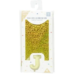 Online Gifi Ballon forme lettre J, aluminium