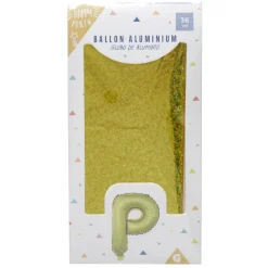Discount Gifi Ballon forme lettre P, aluminium