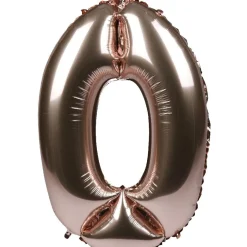 Hot Gifi Ballon gonflable chiffre 2019 déco nouvel an H. 34 cm rose gold