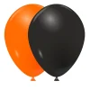 Sale Gifi Ballon Halloween noir et orange x30