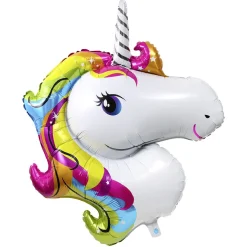 Discount Gifi Ballon licorne en aluminium