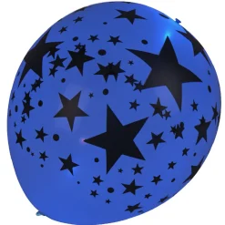 New Gifi Ballon lumineux LED design étoiles x4