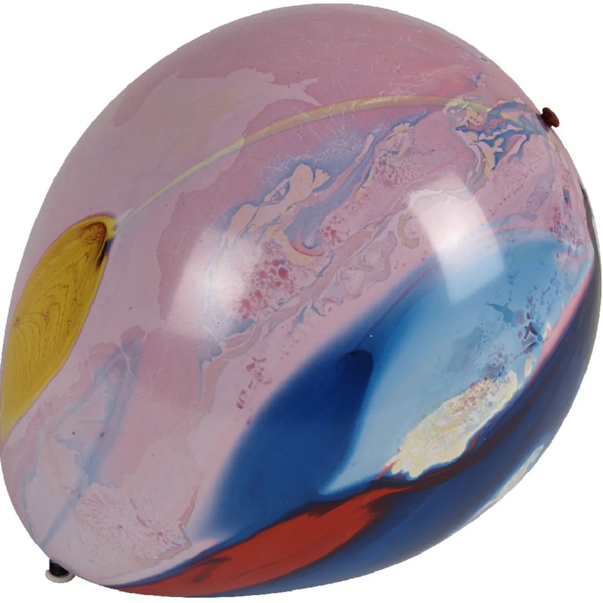 Clearance Gifi Ballon lumineux LED design marbre multicolore x4