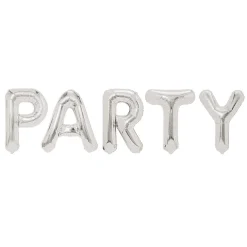 Gifi Ballon PARTY en aluminium argenté