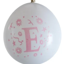 Clearance Gifi Ballon Vive les mariés rose et blanc x13