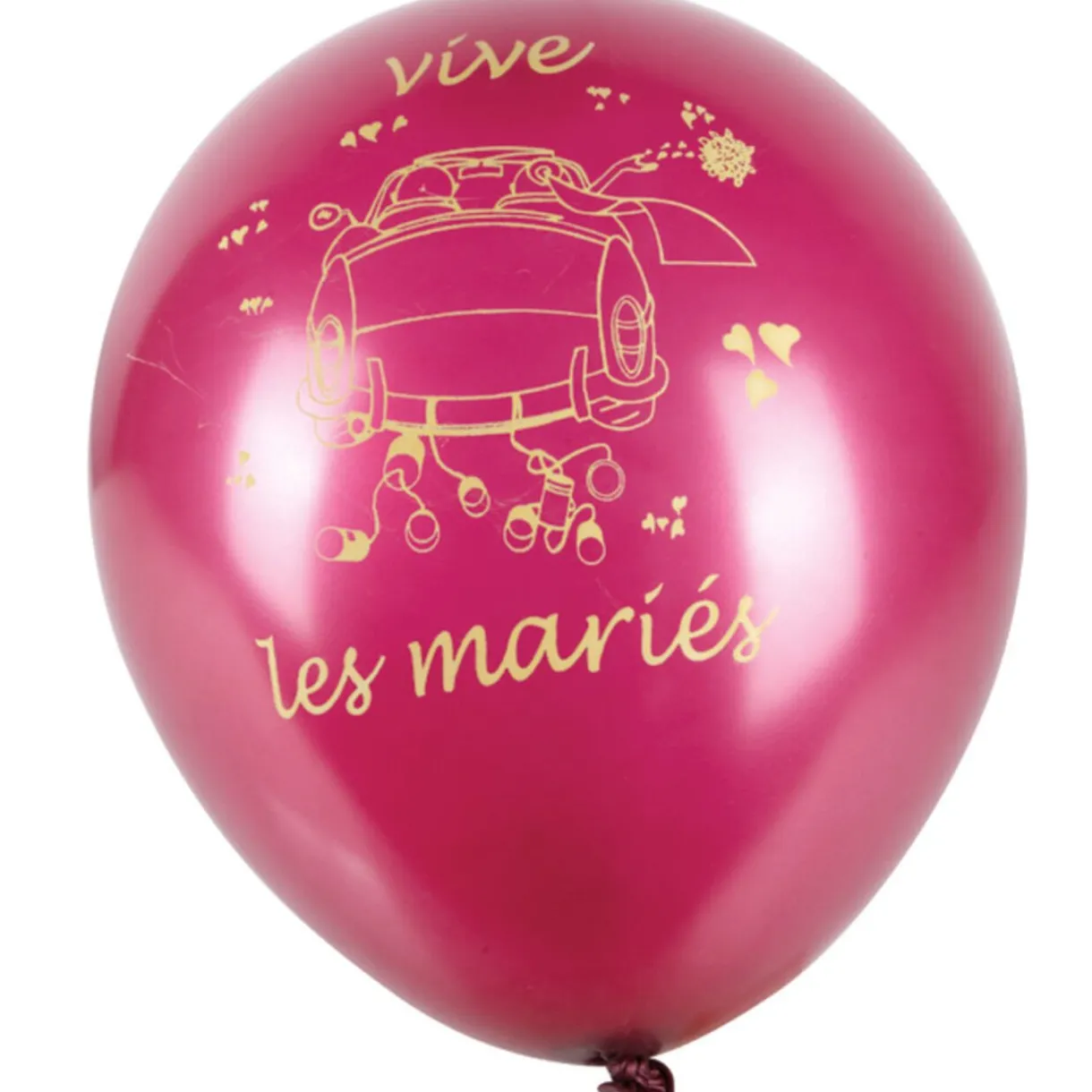 Hot Gifi Ballon Vive les mariés x6