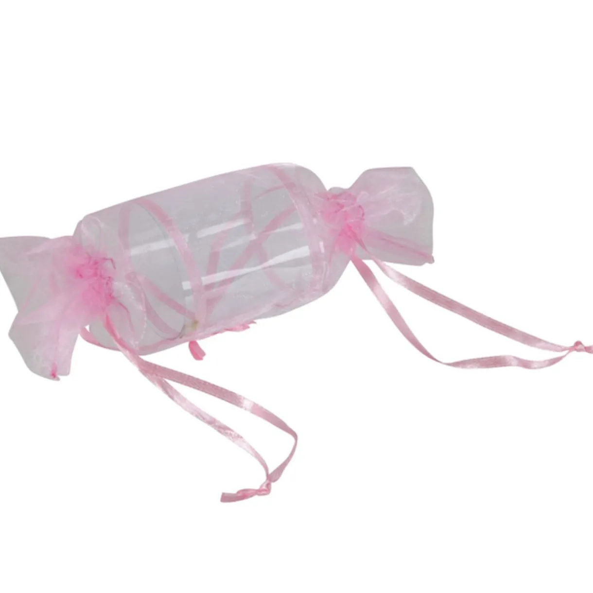 Sale Gifi Ballotin à dragées rose x4