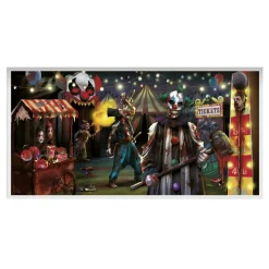 Gifi Bannière Halloween clown effrayant 165x83cm