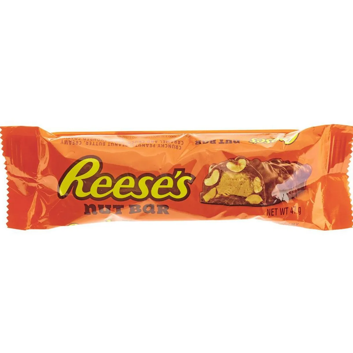 Best Gifi Barre chocolatée Hershey's Reese's nut bar beurre d'arachides 47g