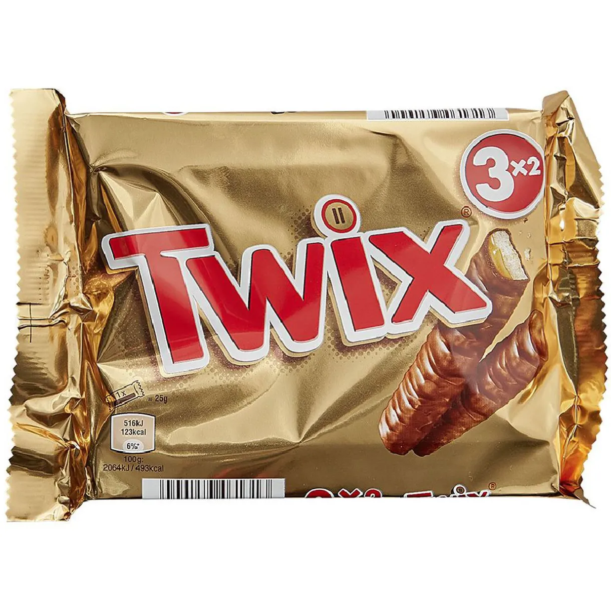 Outlet Gifi Barre chocolatée Twix x3