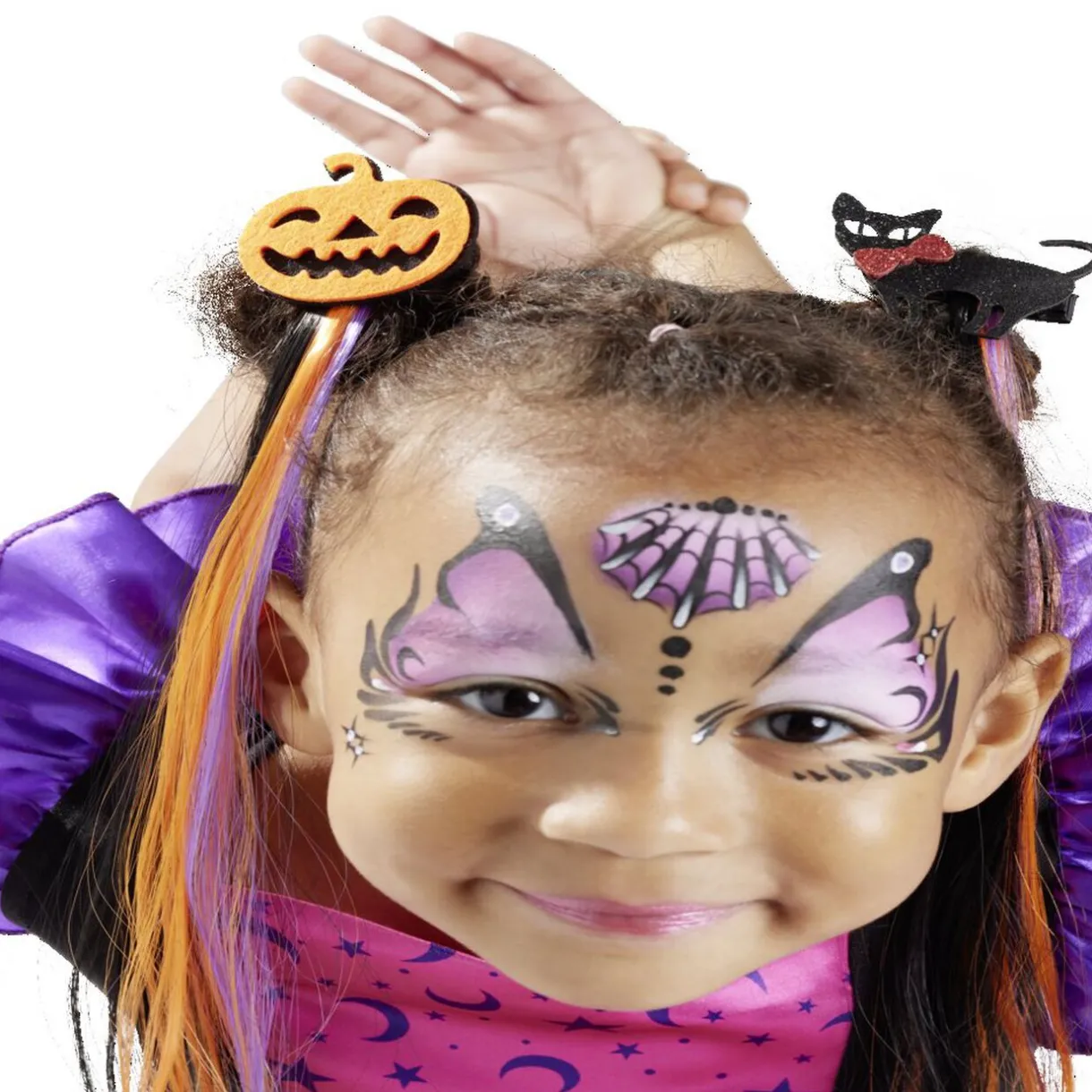 Best Gifi Barrette à cheveux avec mèches Halloween