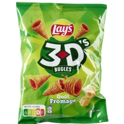 Sale Gifi Biscuit apéritif 3D's bugles Lay's fromage 35g
