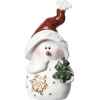 Gifi Bohomme de neige à poser en résine^ Décoration Intérieure De Noël