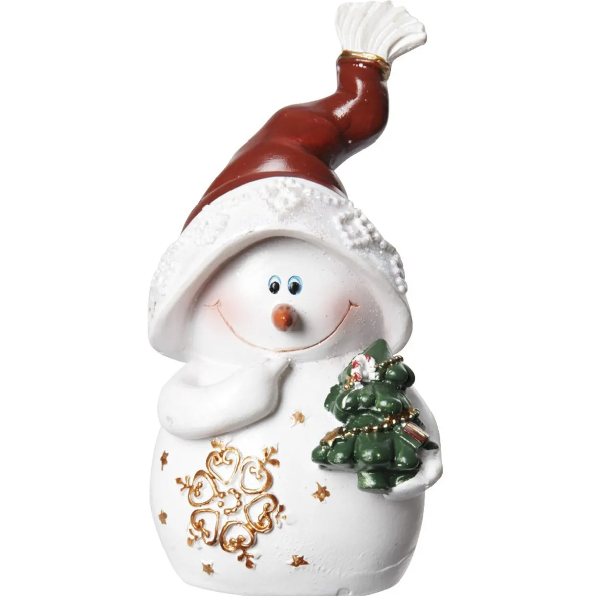 Gifi Bohomme de neige à poser en résine^ Décoration Intérieure De Noël