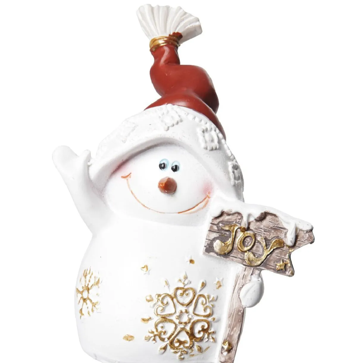 Gifi Bohomme de neige à poser en résine^ Décoration Intérieure De Noël