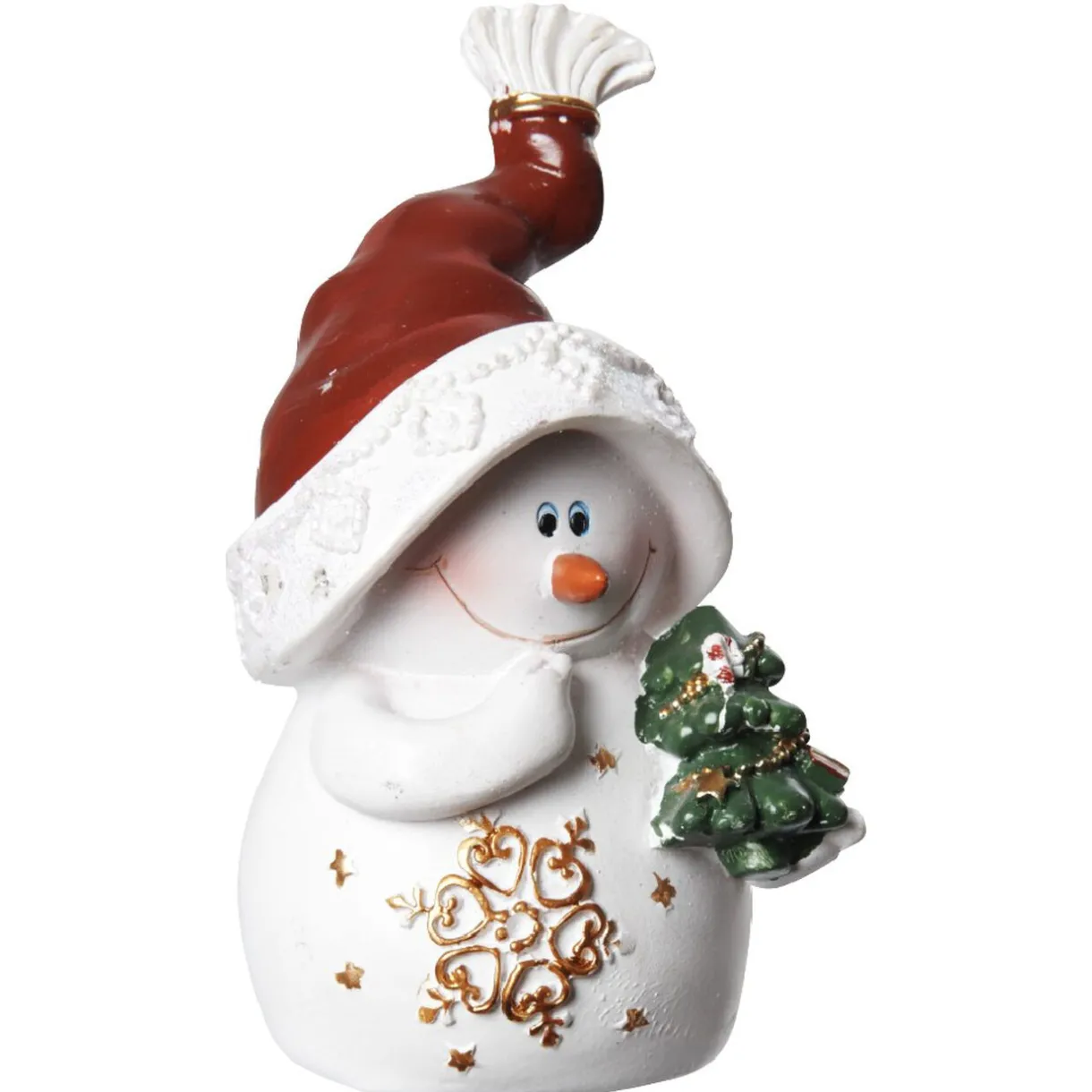 Gifi Bohomme de neige à poser en résine^ Décoration Intérieure De Noël