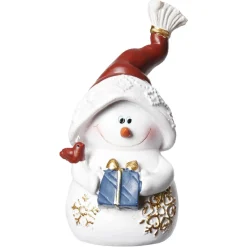 Gifi Bohomme de neige à poser en résine^ Décoration Intérieure De Noël