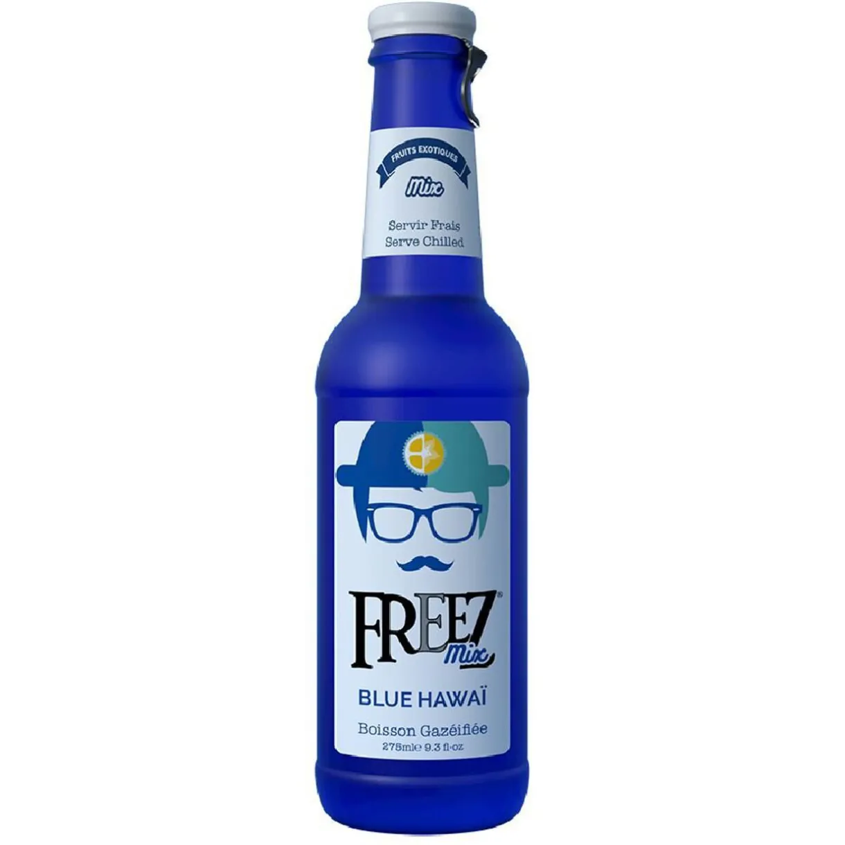 Gifi Boisson gazeuse Freez Blue Hawaï fruits exotiques 27,5cl