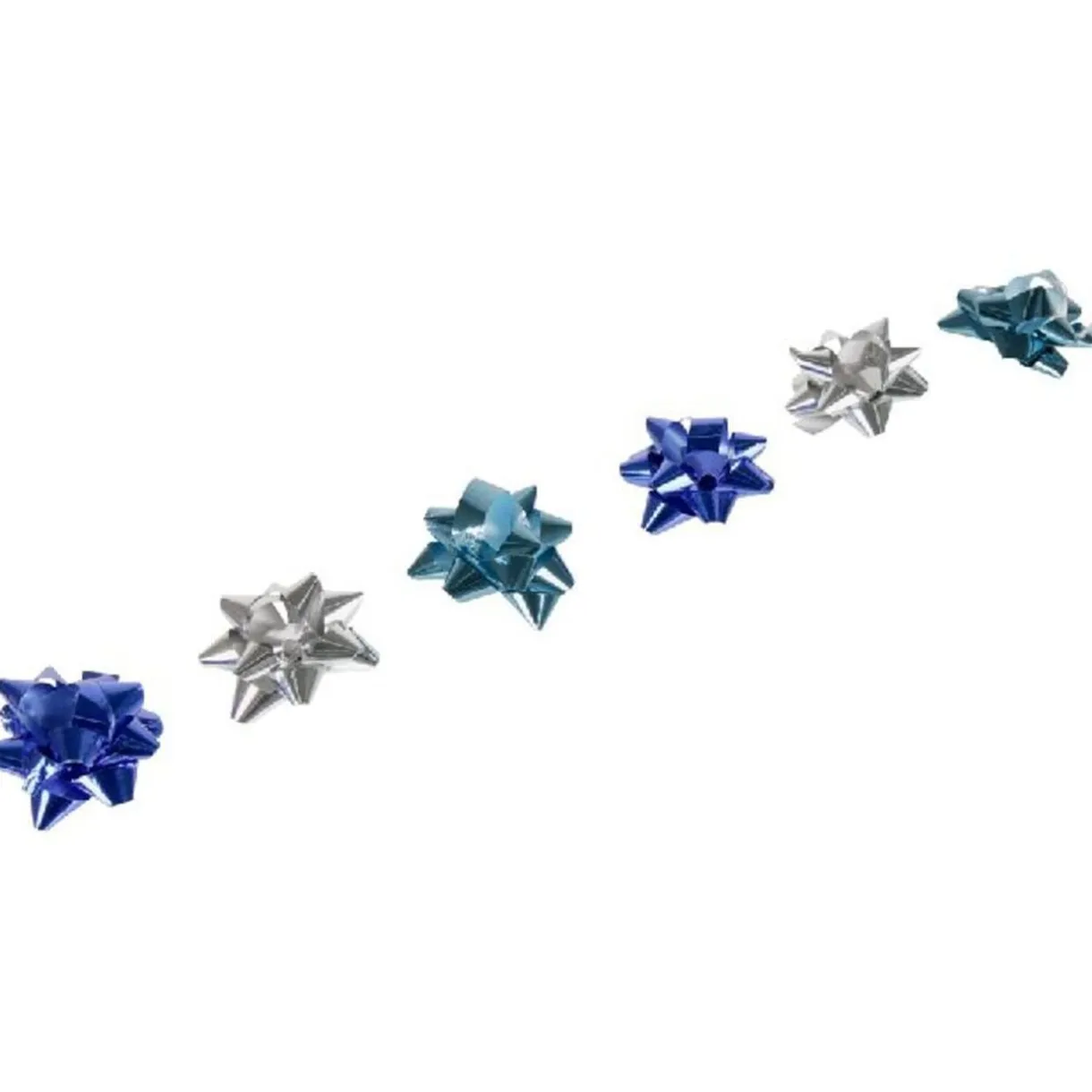 Gifi Bolduc noeud et papier cadeau argenté bleu^ Loisirs Créatifs Et Emballage Cadeau