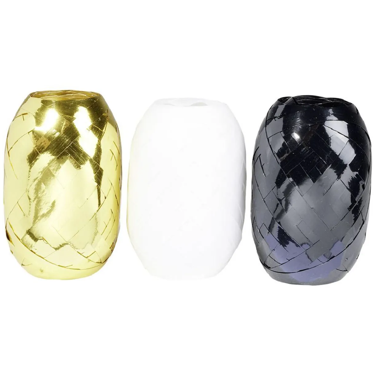 Gifi Bolduc Noël noir blanc doré L.10m x3^ Loisirs Créatifs Et Emballage Cadeau