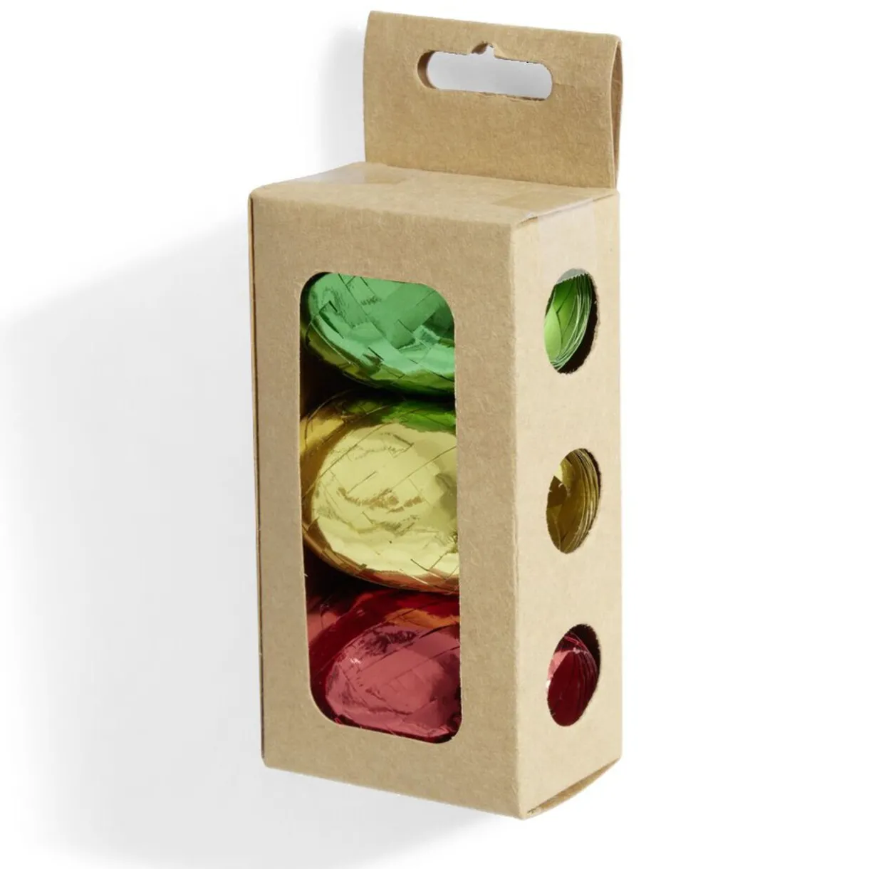 Gifi Bolduc Noël vert rouge et doré brillant x3^ Loisirs Créatifs Et Emballage Cadeau