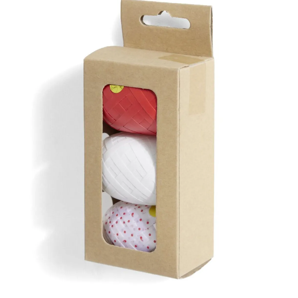 Gifi Bolduc rouge blanc et traditionnel 10m x3^ Loisirs Créatifs Et Emballage Cadeau