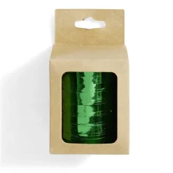 Gifi Bolduc vert foncé brillant 10m^ Loisirs Créatifs Et Emballage Cadeau