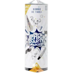 Clearance Gifi Bombe de table 4 personnes argenté ou doré