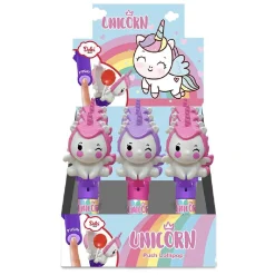 Gifi Bonbon sucette pop-up forme licorne rose ou violet