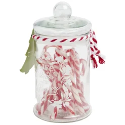 Best Gifi Bonbonnière de Noël avec sucres d'orge Ø13xH18 cm