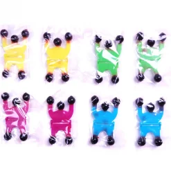 Gifi Bonhomme acrobate collant sur vitre x8