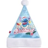 Gifi Bonnet de Noël Disney Stitch Aloha Christmas bleu et blanc 26xH34cm^ Déguisement Et Tenue De Noël