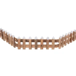 Gifi Bordure de Noël en bois pour extérieur^ Décoration Extérieure De Noël