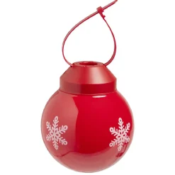 Gifi Borne lumineuse solaire 2en1 à planter et accrocher H42,5cm Ø14,5cm^ Décoration Extérieure De Noël