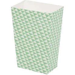 Clearance Gifi Boîte à bonbons motif triangle vert thème dinosaure x4