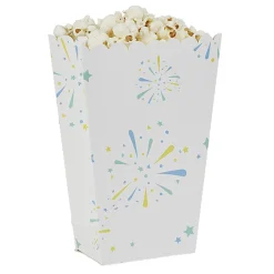 Gifi Boîte à bonbons ou pop corn motif feux d'artifice x 4^ Loisirs Créatifs Et Emballage Cadeau