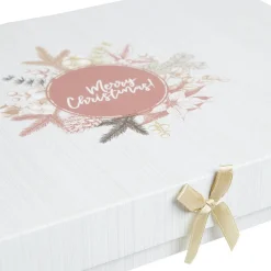 Gifi Boîte à cadeau Noël nature^ Loisirs Créatifs Et Emballage Cadeau