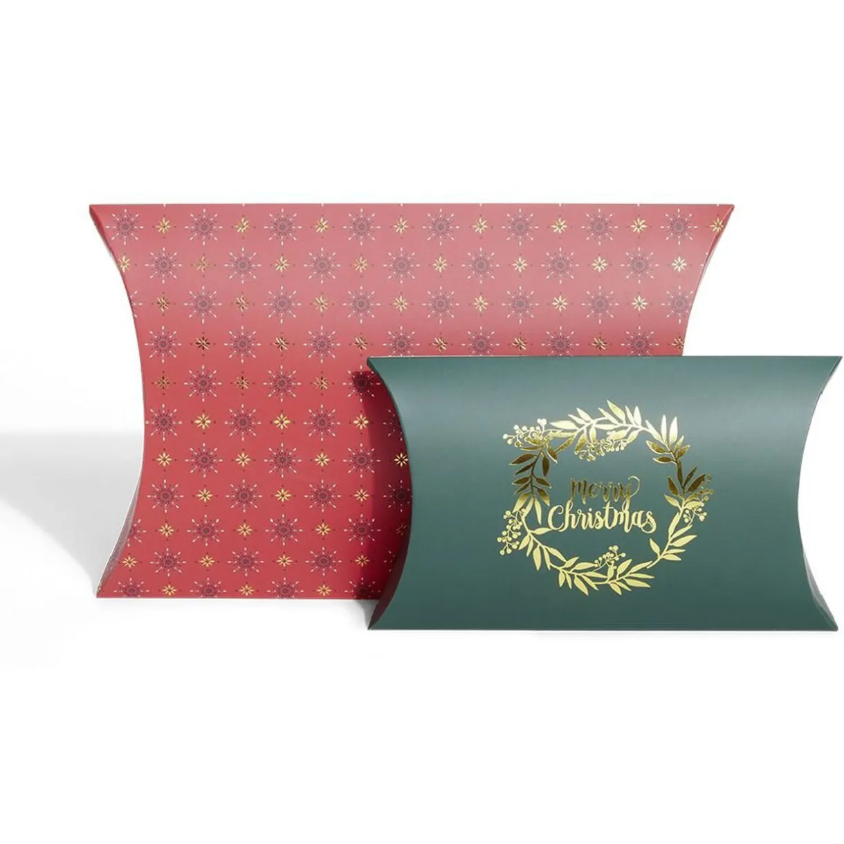 Gifi Boîte cadeau berlingot Noël traditionnel x2^ Loisirs Créatifs Et Emballage Cadeau