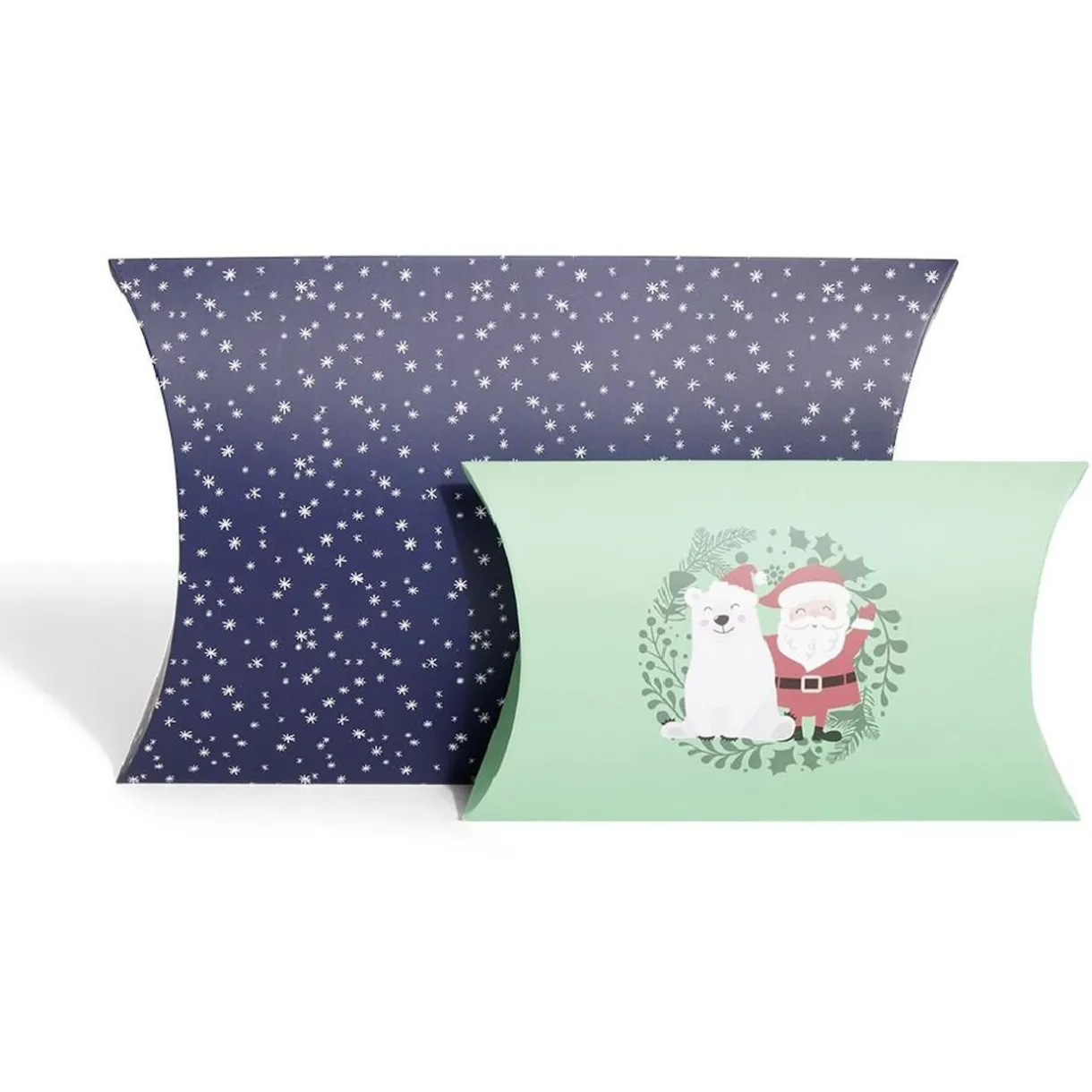 Gifi Boîte cadeau berlingot Noël enfant x2^ Loisirs Créatifs Et Emballage Cadeau