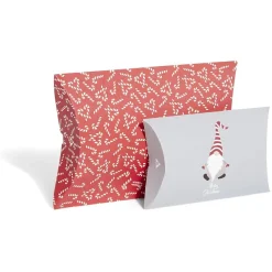 Gifi Boîte cadeau berlingot Noël motif sucre d'orge x2^ Loisirs Créatifs Et Emballage Cadeau