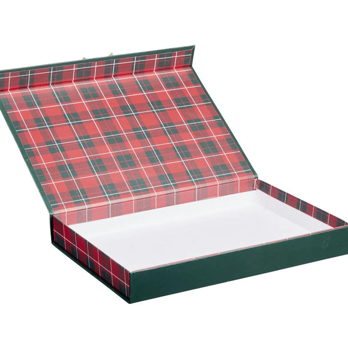 Gifi Boîte cadeau Joyeux Noël motif tartan et soldat casse-noisette^ Loisirs Créatifs Et Emballage Cadeau