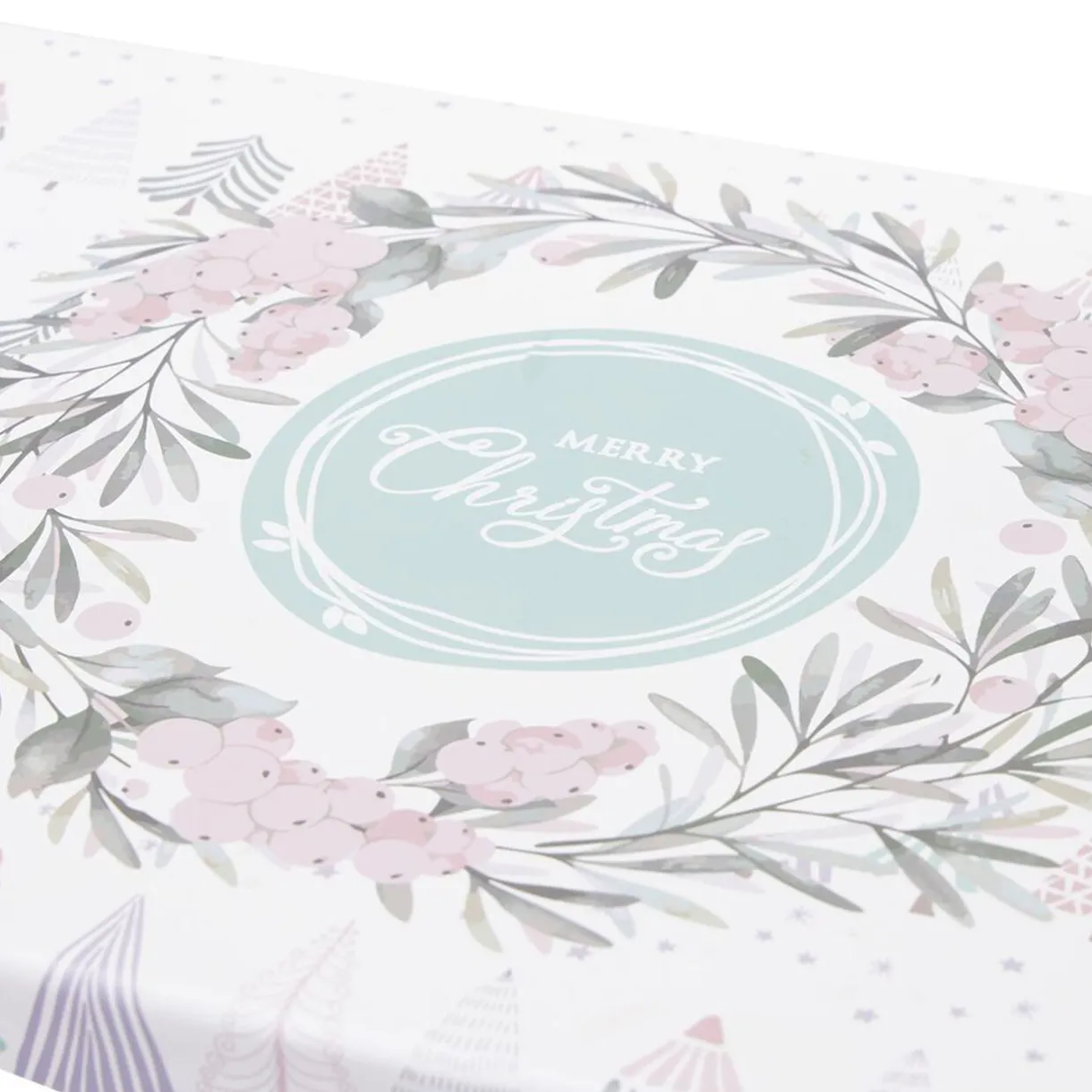 Gifi Boîte cadeau Noël Merry Christmas L.38,5 x l.17,5 x H.28 cm^ Loisirs Créatifs Et Emballage Cadeau