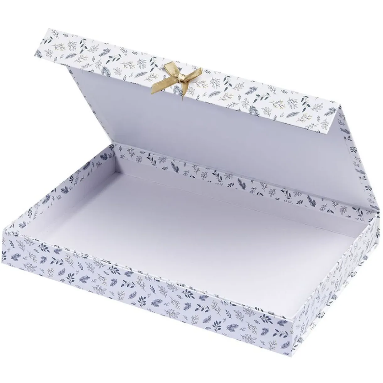 Gifi Boîte cadeau Noël motif nature et renard^ Loisirs Créatifs Et Emballage Cadeau