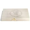 Gifi Boîte cadeau rectangulaire Noël effet bois inscription Merry Xmas^ Loisirs Créatifs Et Emballage Cadeau