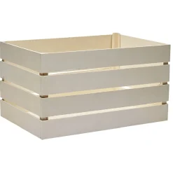 Gifi Boîte en bois grand modèle marron^ Décoration Intérieure De Noël