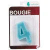 Clearance Gifi Bougie anniversaire chiffre 4